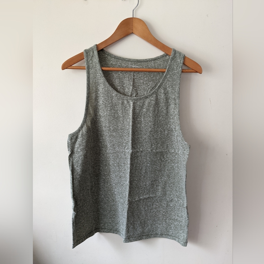 Club Monaco Tank Top Size (M) Grey Green